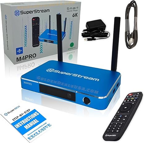 SuperStream Android TV Box, Internet Streaming Box – superstreamdirect